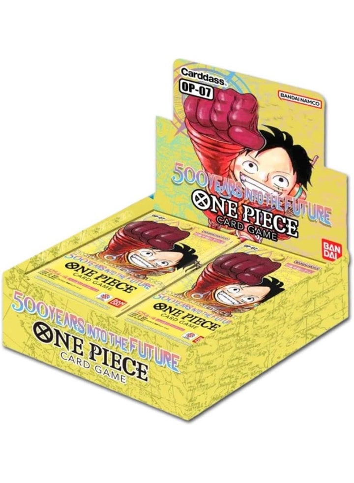 OP-07 500 Years in the Future English Booster Box – 24 Packs, Sealed